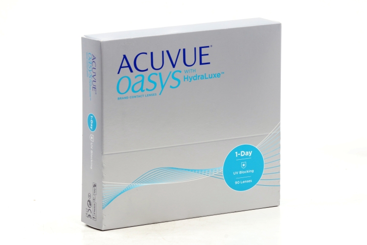 Линзы acuvue oasys hydraluxe 90 шт